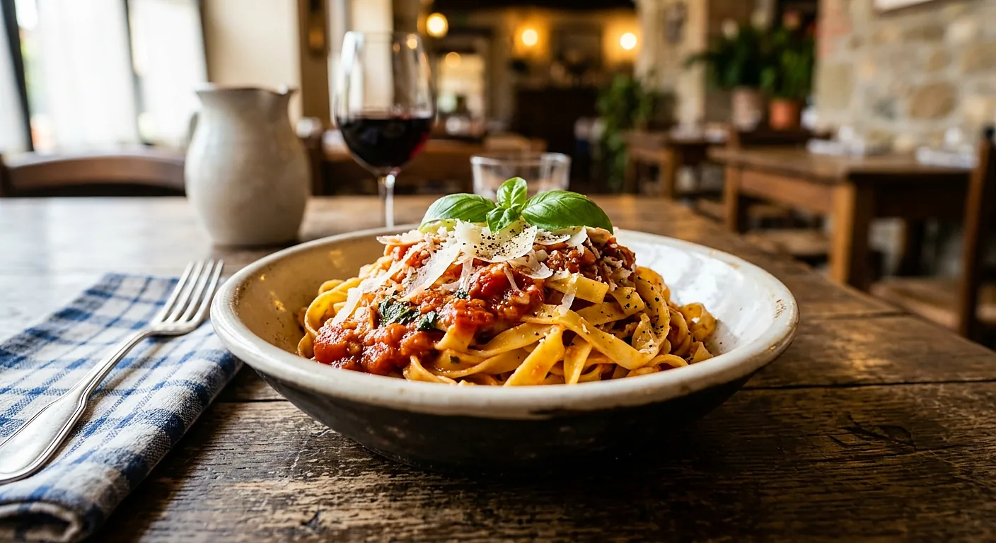 Hausgemachte Tagliatelle